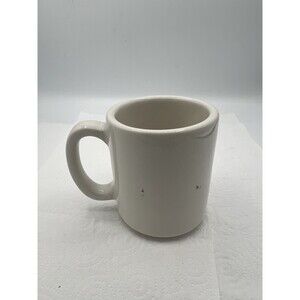 VTG DCC USA Heavy Restaurant Ware Diner Mug Coffee Cup Cream White